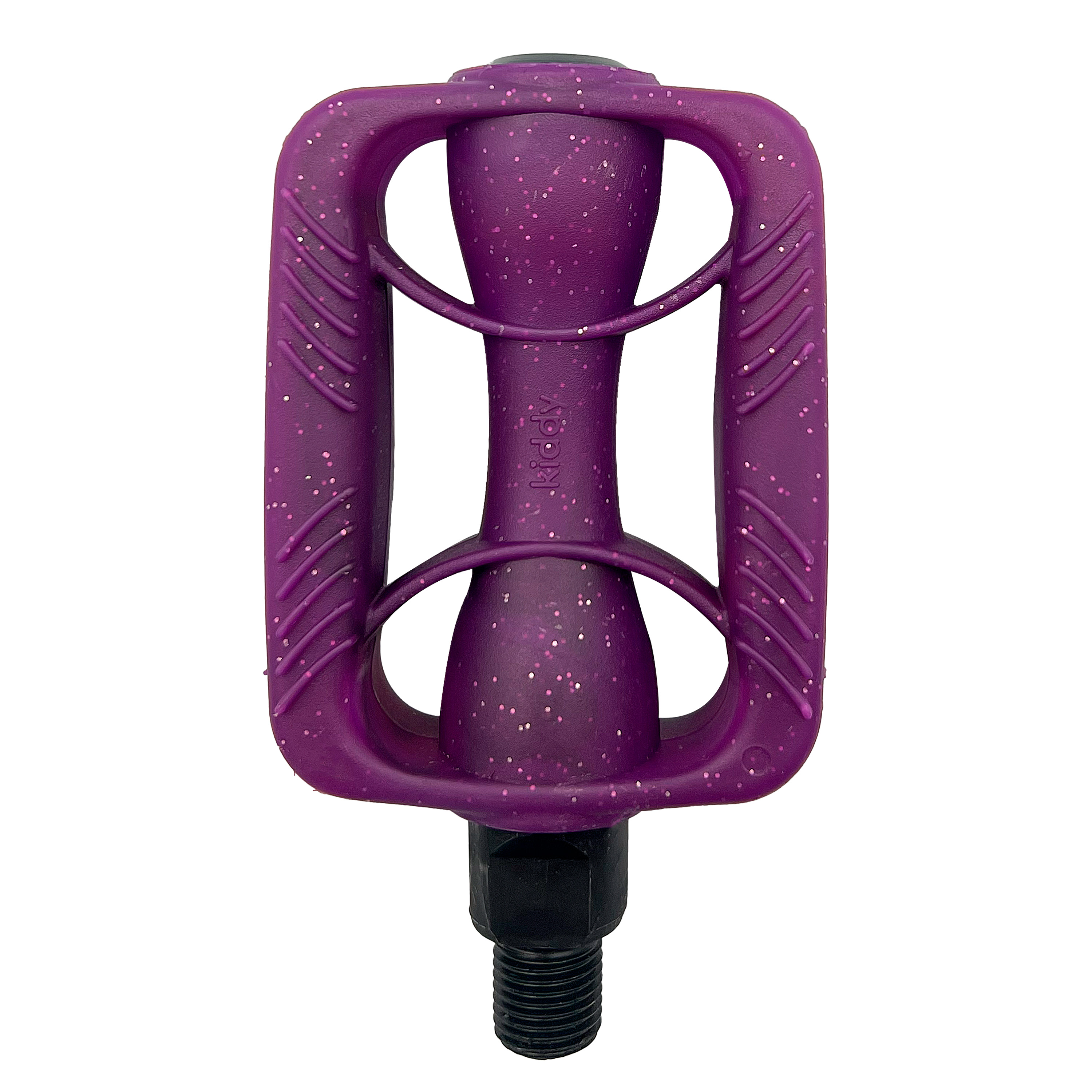 Pedal Kiddy Glitter 1/2 sem esferas roxo escuro